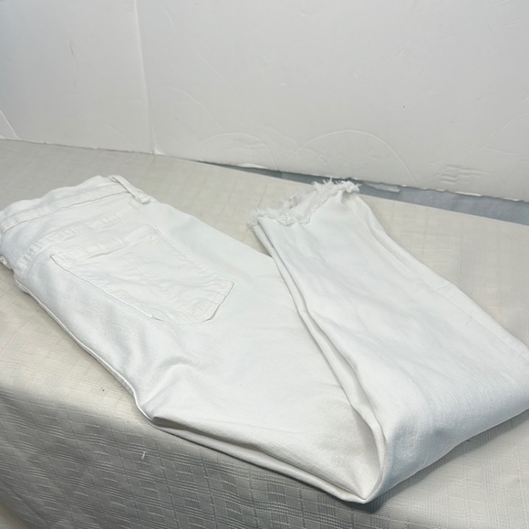 Rag & Bone - High Rise Ankle Skinny in White Manson - Picture 2 of 11